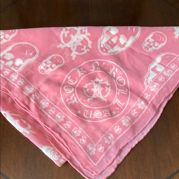 Alexander McQueen Pink Skull Scarf - Picture 5 of 7